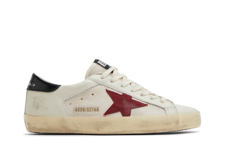 Golden Goose Superstar White Pomegranate Black