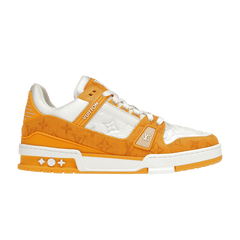 Louis Vuitton Trainer Low Yellow Monogram Denim