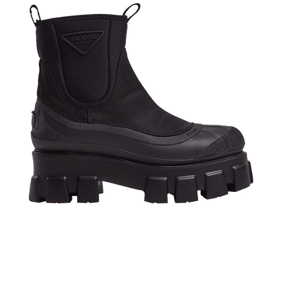 Prada Wmns Monolith Duck Boot 'Black'
