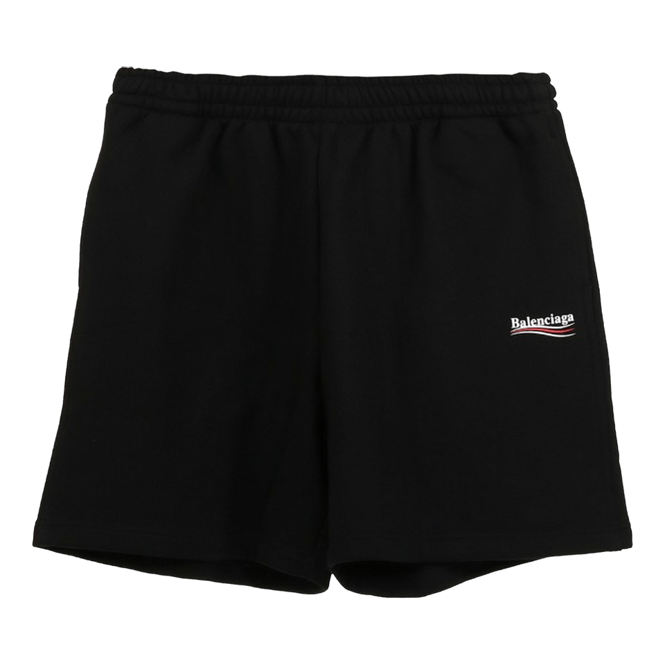 Balenciaga Political Campaign Shorts Black/White