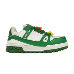 Louis Vuitton Lv Trainer Maxi Sneaker White Green
