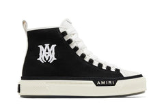 Amiri M.A. Logo Court High Black White