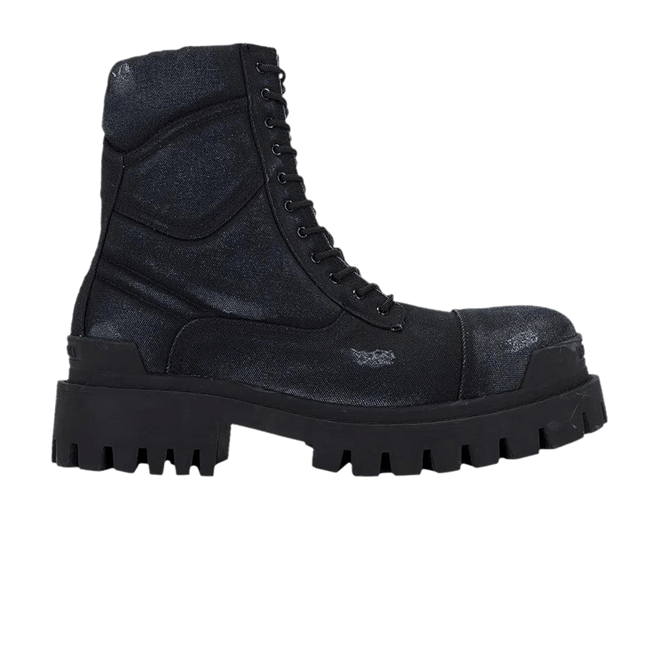 Balenciaga Combat Strike Boot Black