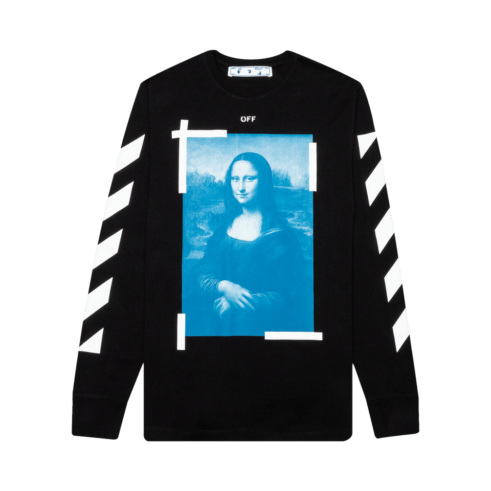 Off-White Mona Lisa Long-Sleeve T-Shirt Black