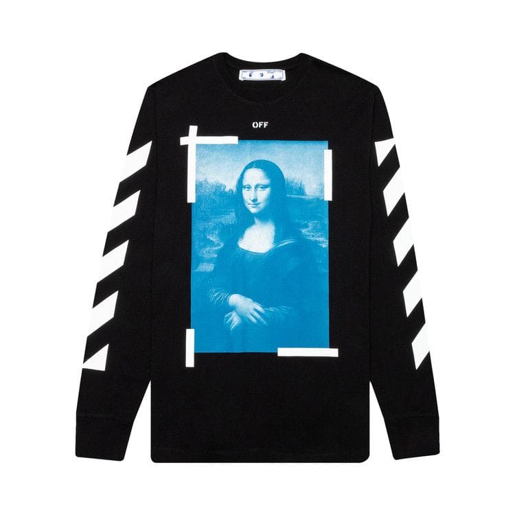 Off-White Mona Lisa Long-Sleeve T-Shirt Black