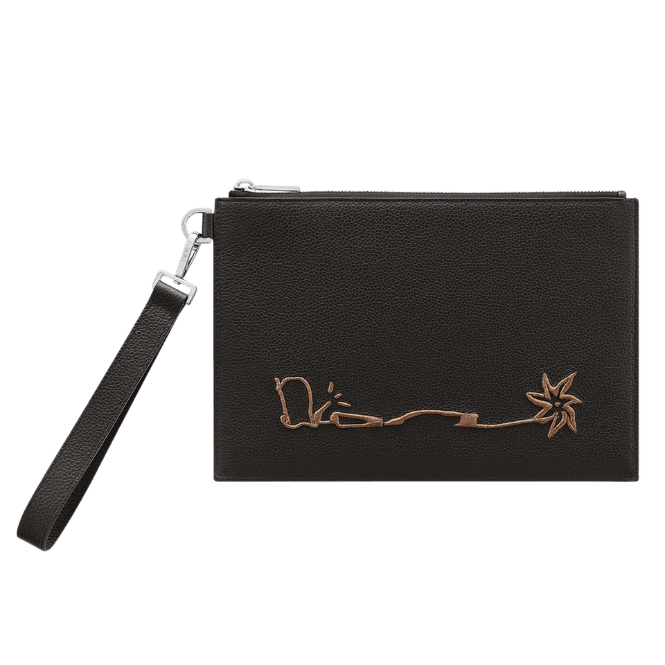 Dior x Cactus Jack A5 Pouch Black