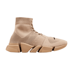 Balenciaga Speed 2.0 Lace Up Beige
