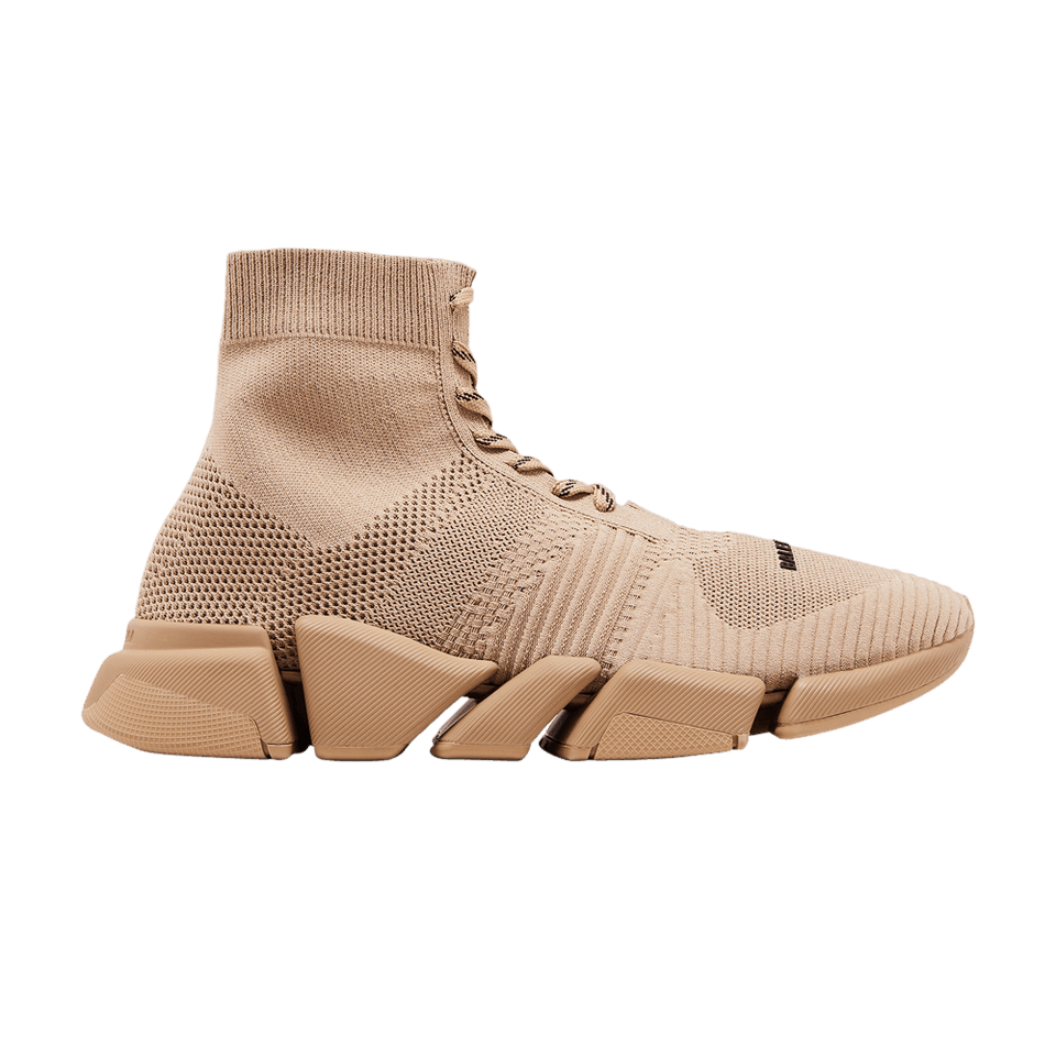 Balenciaga Speed 2.0 Lace Up Beige