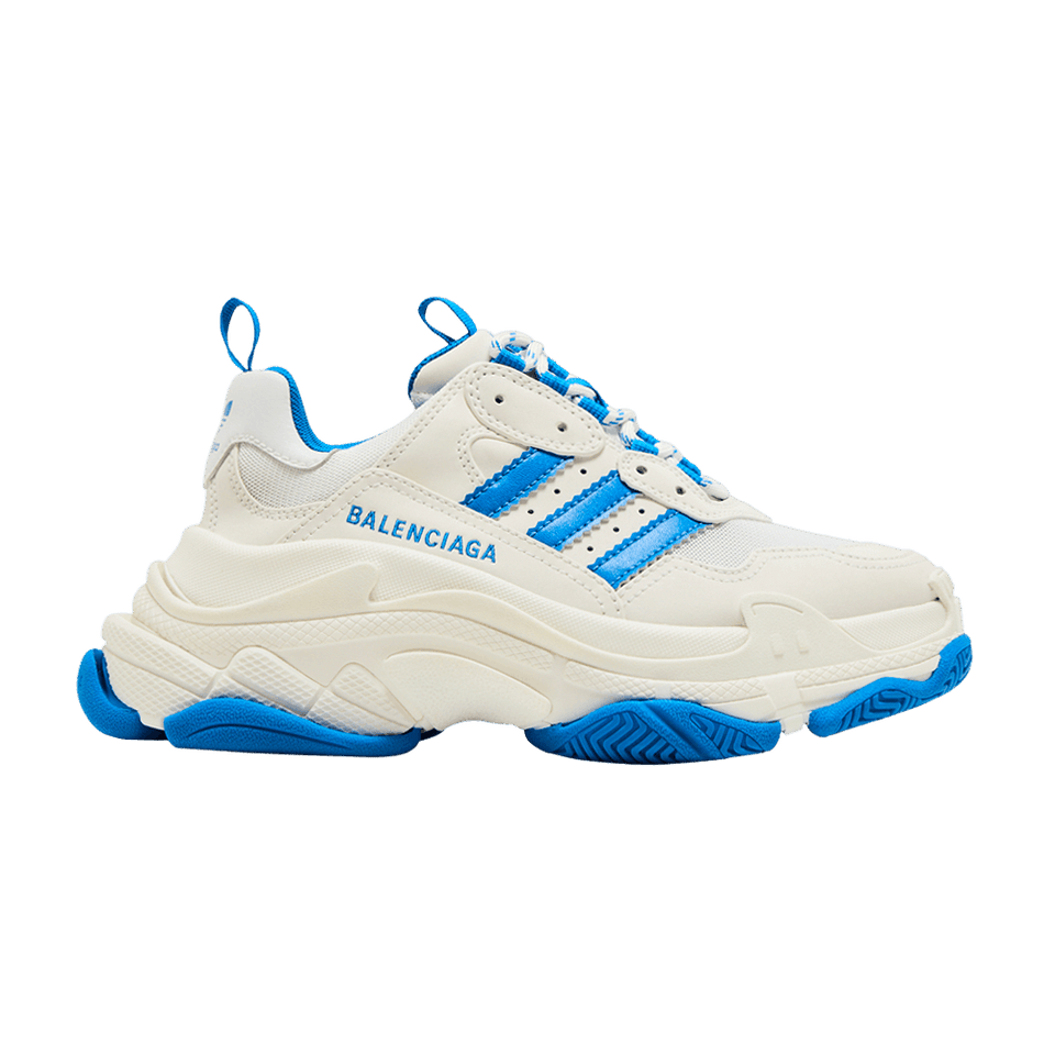 Balenciaga x adidas Triple S White Blue (Women's)