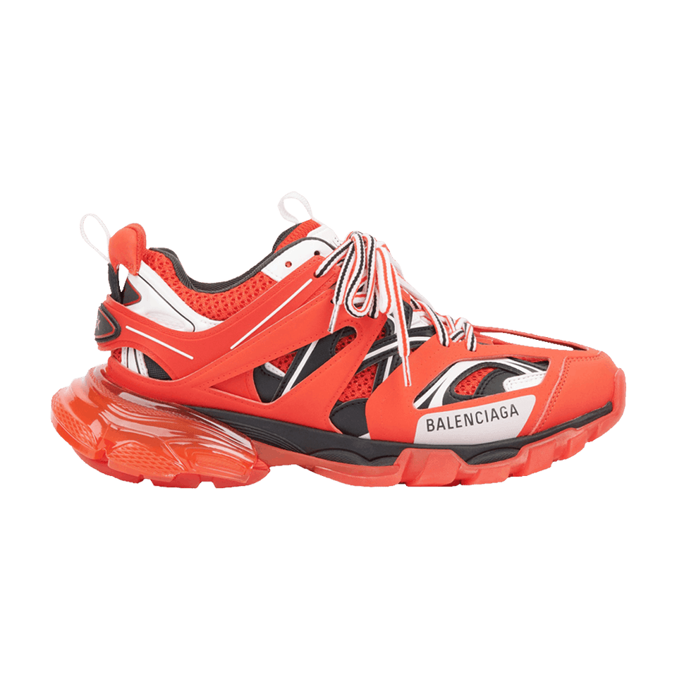 Balenciaga Track Clear Sole Red