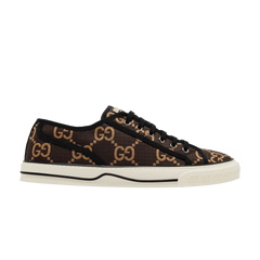 Gucci Tennis 1977 Low Gg Monogram Ebony Beige