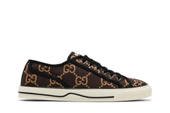 Gucci Tennis 1977 Low Gg Monogram Ebony Beige