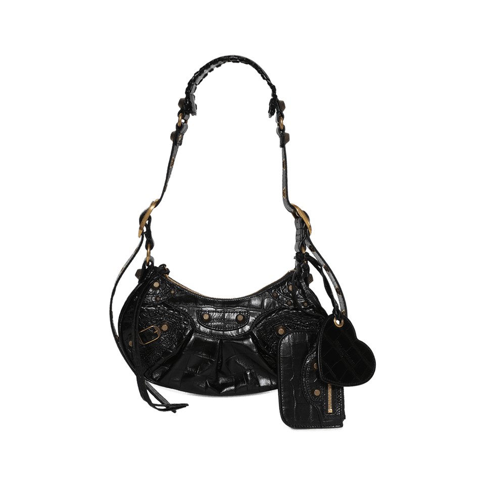 Balenciaga Le Cagole Xs Shoulder Bag Black