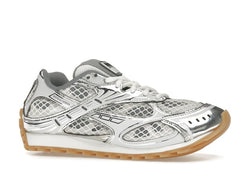 Bottega Veneta Orbit Silver White