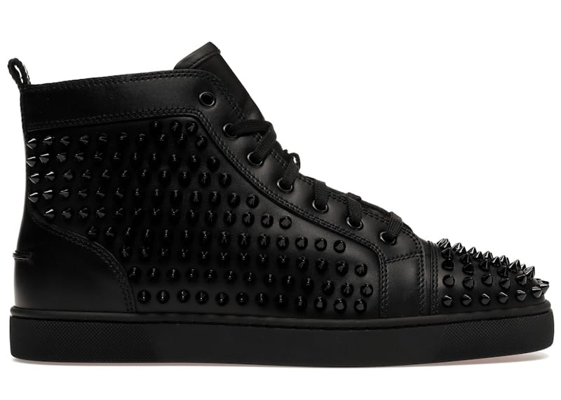 Christian Louboutin Spikes High Black