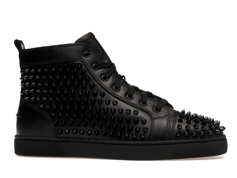 Christian Louboutin Spikes High Black