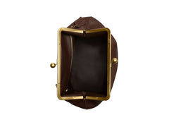 Coach Large Kisslock Frame Bag Brass/Rose