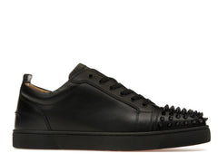 Christian Louboutin Louis Junior Spikes Flat Black