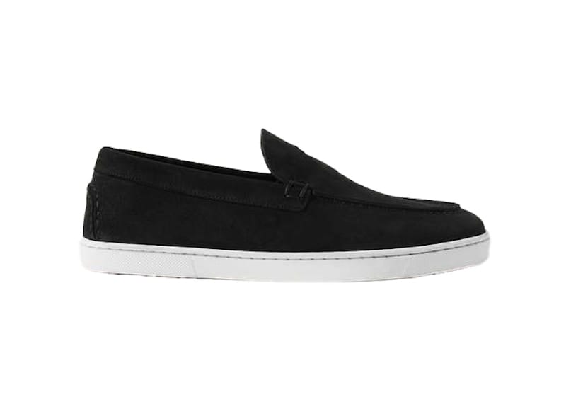 Christian Louboutin Varsiboat Flat Black