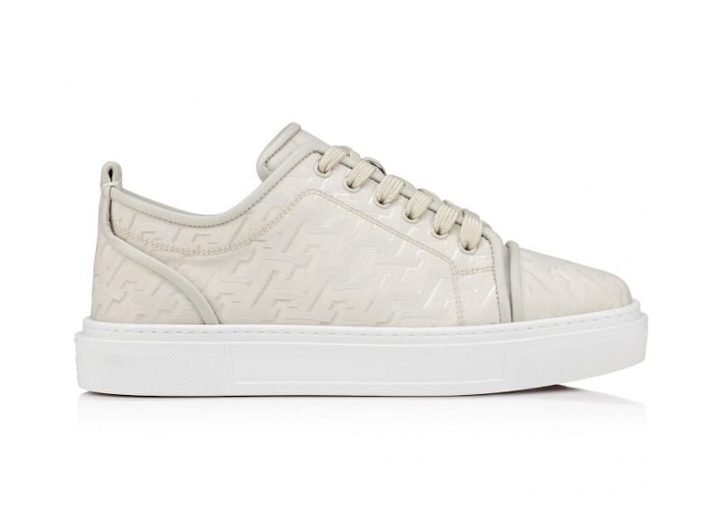 Christian Louboutin Adolon Junior Flat Albatre