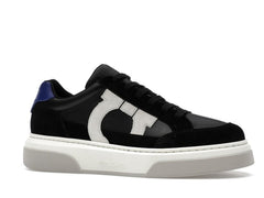 Ferragamo Gancini Panelled Leather Sneakers Multicolor