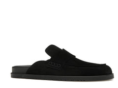 Hermes Go Mule Noir Suede Calkfskin (Men's)