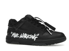 OFF-WHITE Out Of Office OOO Low Tops For Walking Black White