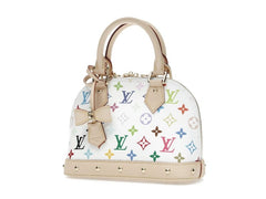 Louis Vuitton x Takashi Murakami Alma BB White Multicolored