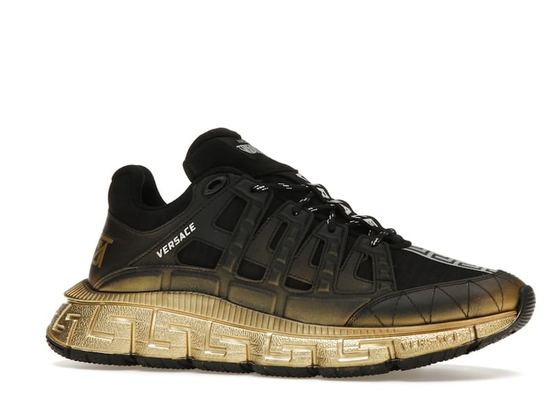 Versace Trigreca Sneaker Black Gold