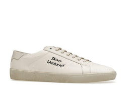 Saint Laurent Court Classic SL/06 Low Distressed Cream