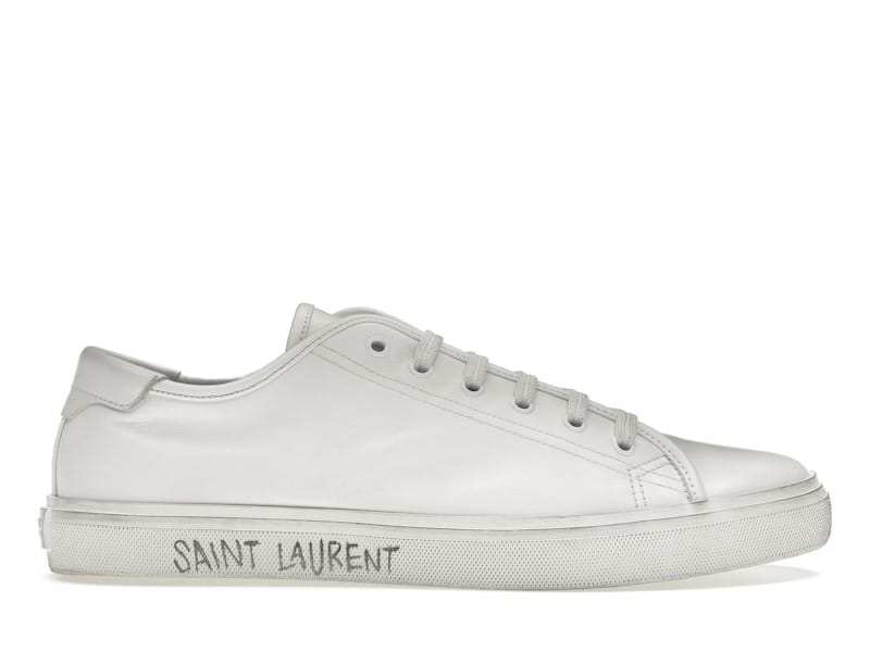 Saint Laurent Malibu Low Optic White