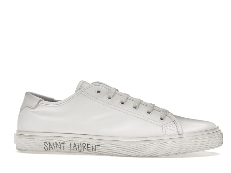 Saint Laurent Malibu Low Optic White