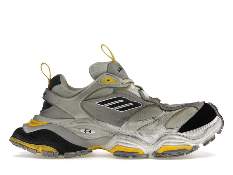 Balenciaga Cargo Sneaker Grey Black Yellow