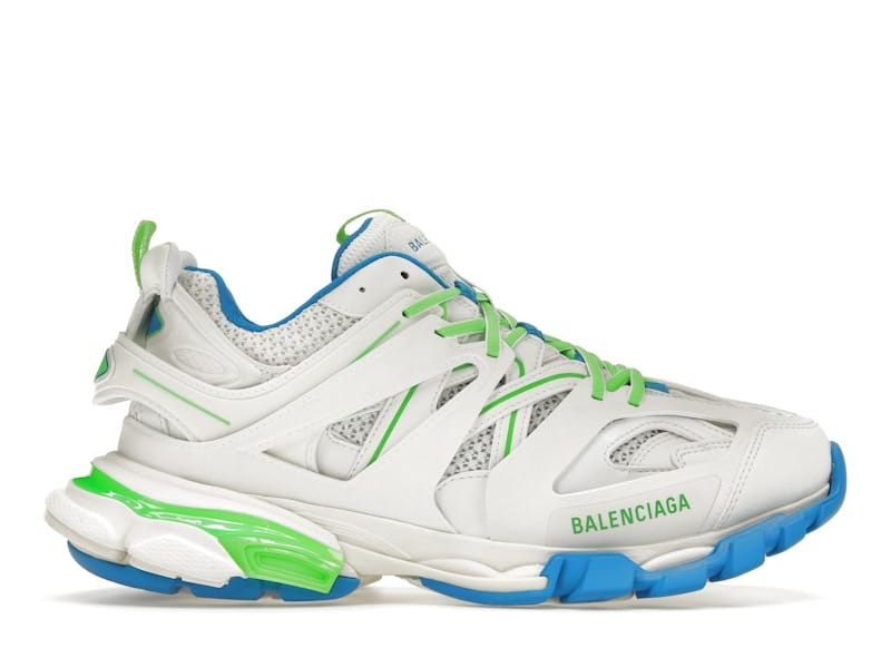 Balenciaga Track White Blue Green