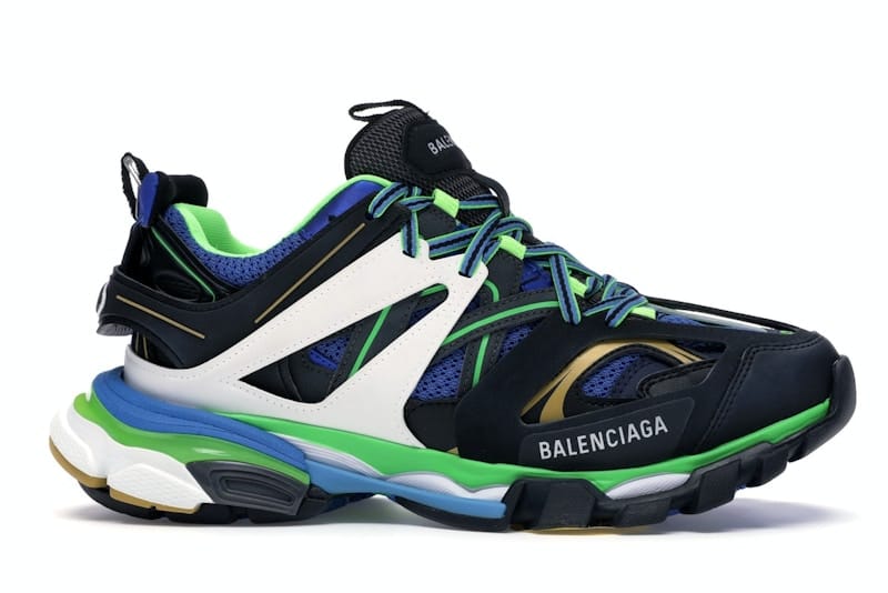 Balenciaga Track Green White Blue