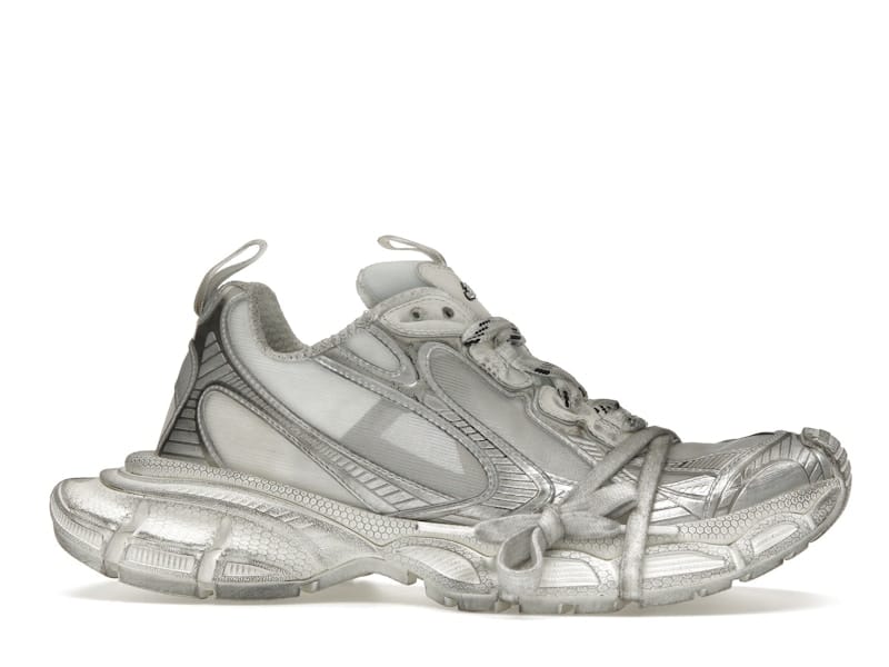 Balenciaga 3XL White Silver Summer Mesh