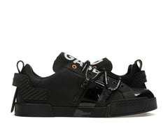 Dolce & Gabbana Portofino Strapped Black White