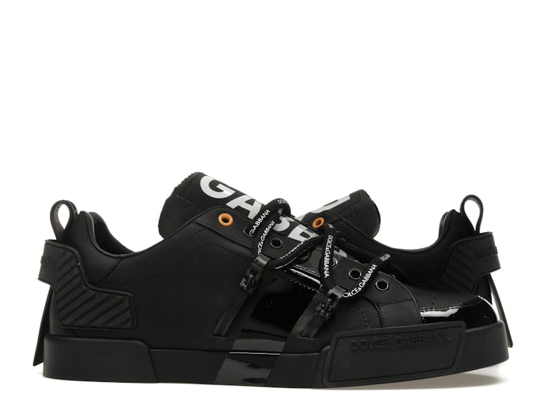 Dolce & Gabbana Portofino Strapped Black White