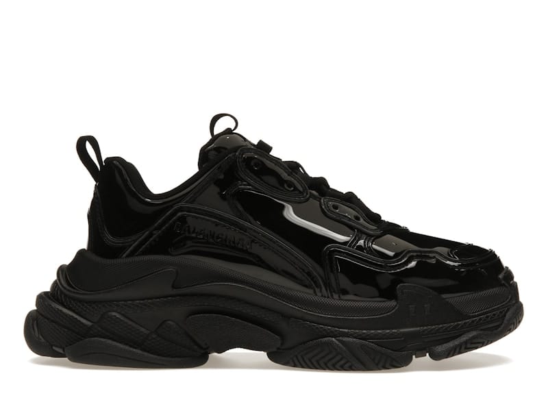 Balenciaga Triple S Black Patent