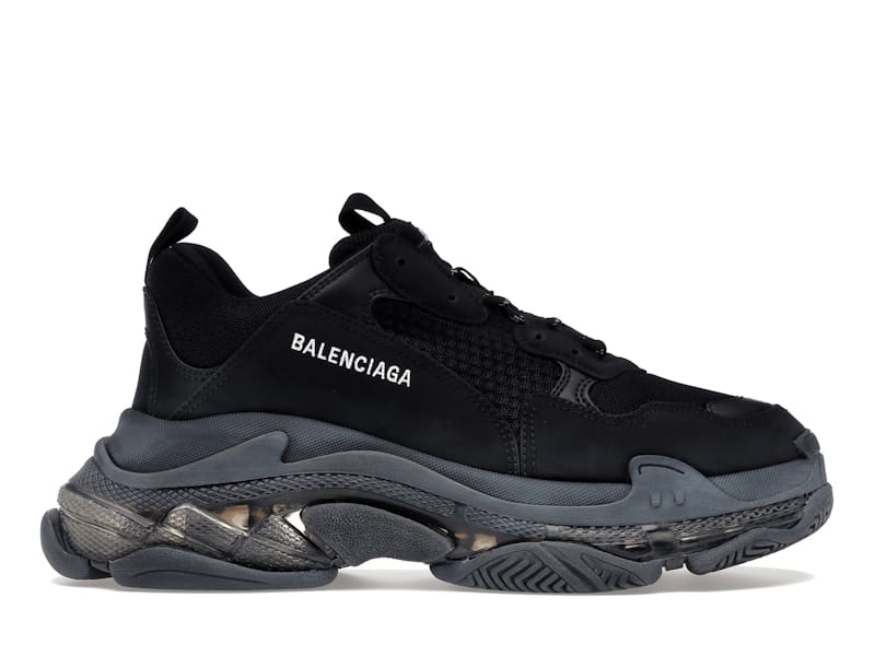 Balenciaga Triple S Clear Sole Black