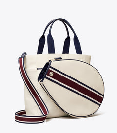 Striped Tennis Tote
