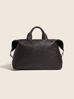 Zegna Dark Brown Secondskin Holdall Raglan