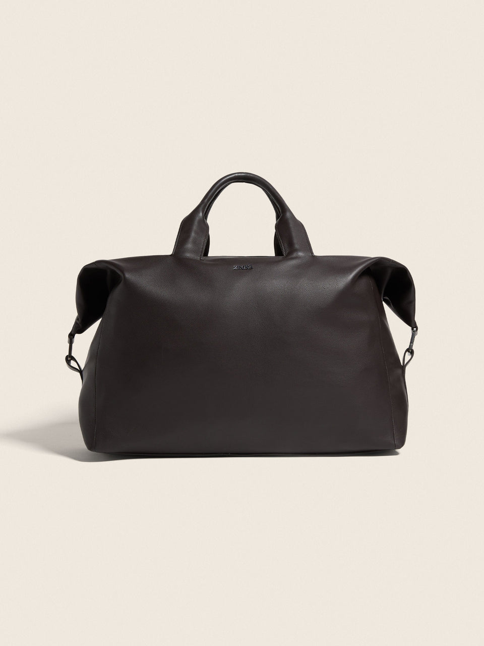 Zegna Dark Brown Secondskin Holdall Raglan