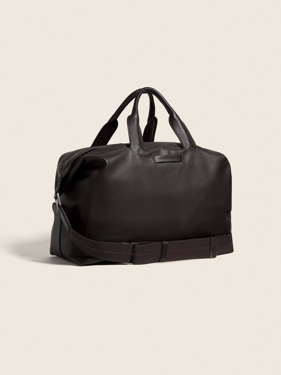 Zegna Dark Brown Secondskin Holdall Raglan