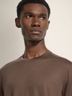 Zegna Brown Vellus Aureum T-Shirt