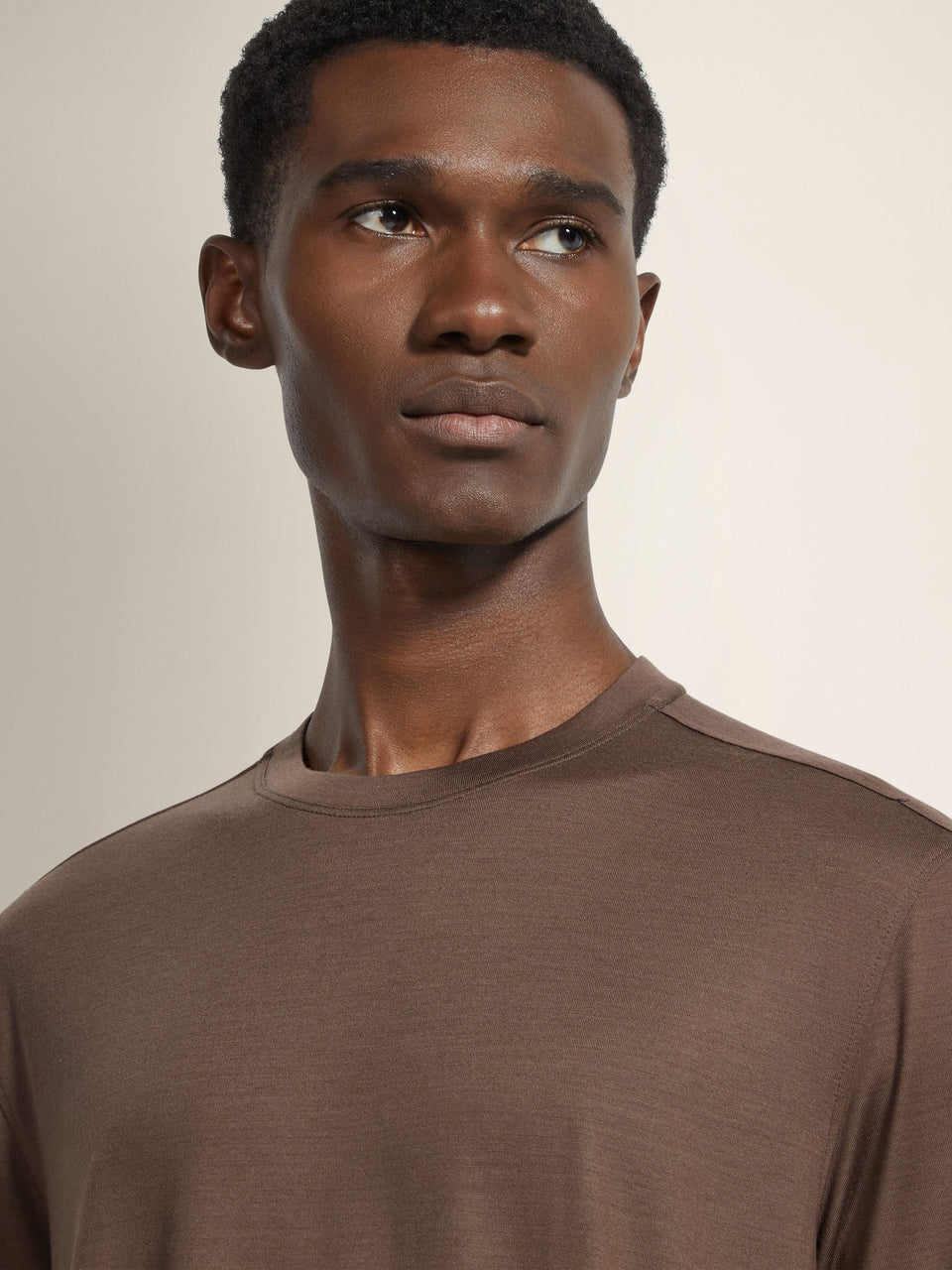 Zegna Brown Vellus Aureum T-Shirt
