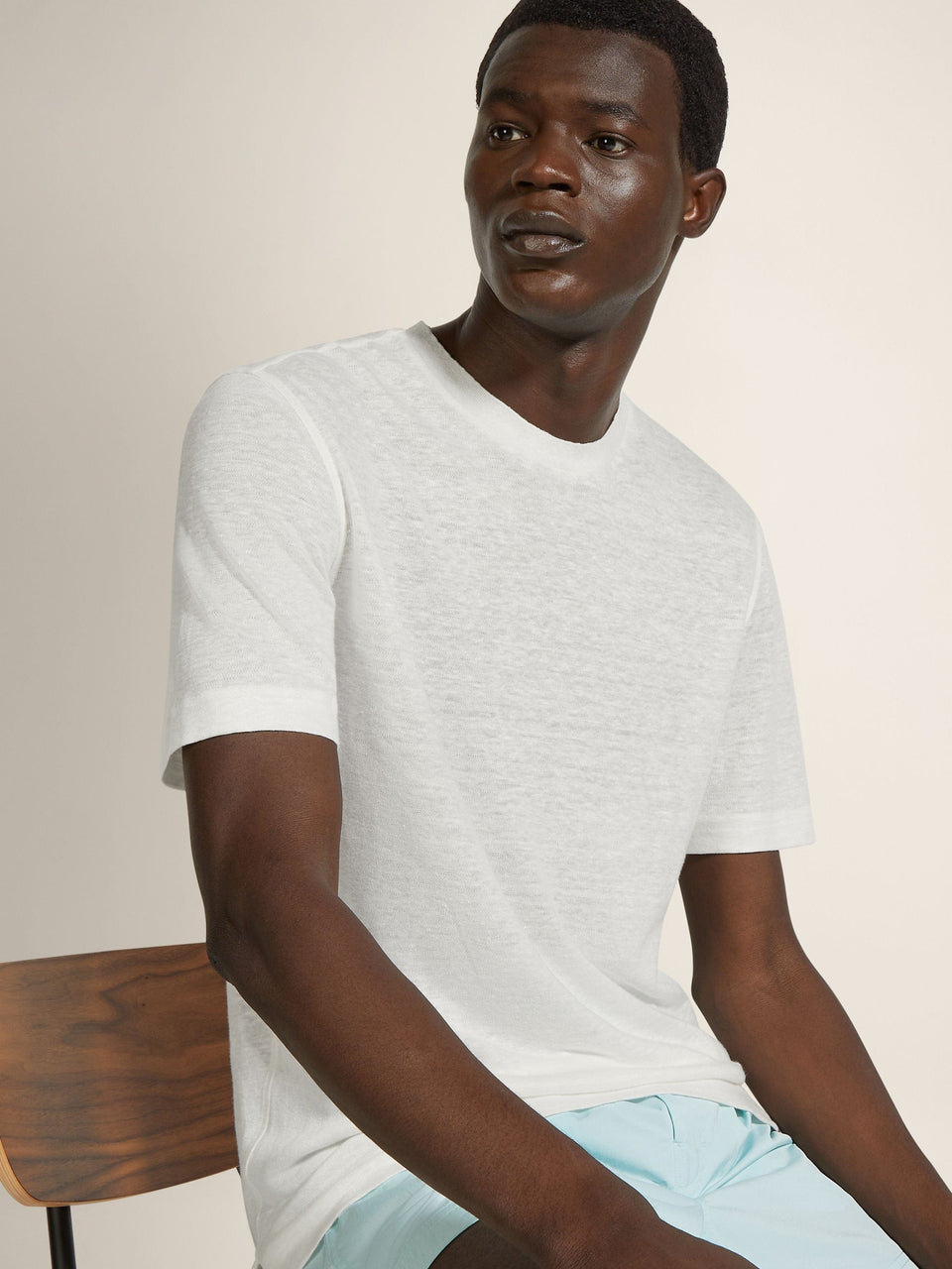 Zegna White Oasi Lino T-Shirt