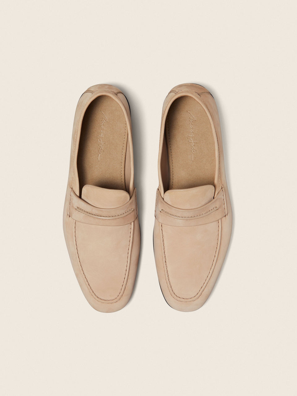 Zegna Beige Secondskin Mocassin Loafer