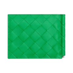 Bottega Veneta Bill Clip Wallet Parquet