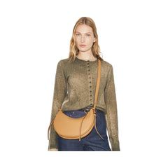Tory Burch Romy Half Moon Bag Tiramisu